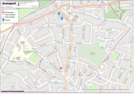 Local car parks map