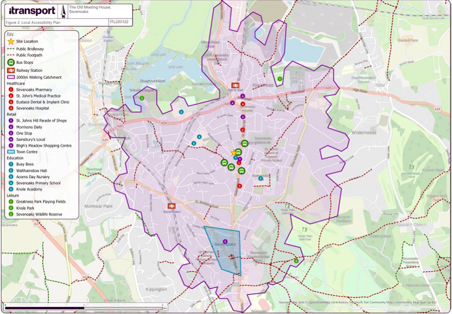 Local Accessibility Map